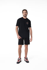 CAMISETA HOMBRE ECLISSATO NEGRO CLEMONT - Clemont Oficial