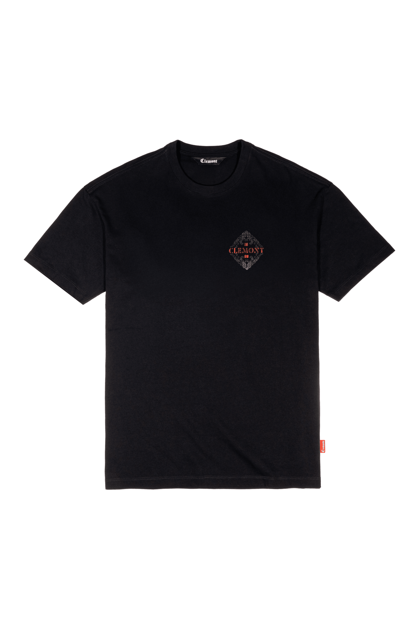 CAMISETA HOMBRE ECLISSATO NEGRO CLEMONT - Clemont Oficial