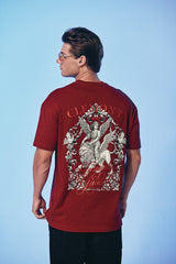 CAMISETA HOMBRE ECLISSATO VINO TINTO CLEMONT - Clemont Oficial