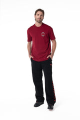 CAMISETA HOMBRE ECLISSATO VINO TINTO CLEMONT - Clemont Oficial