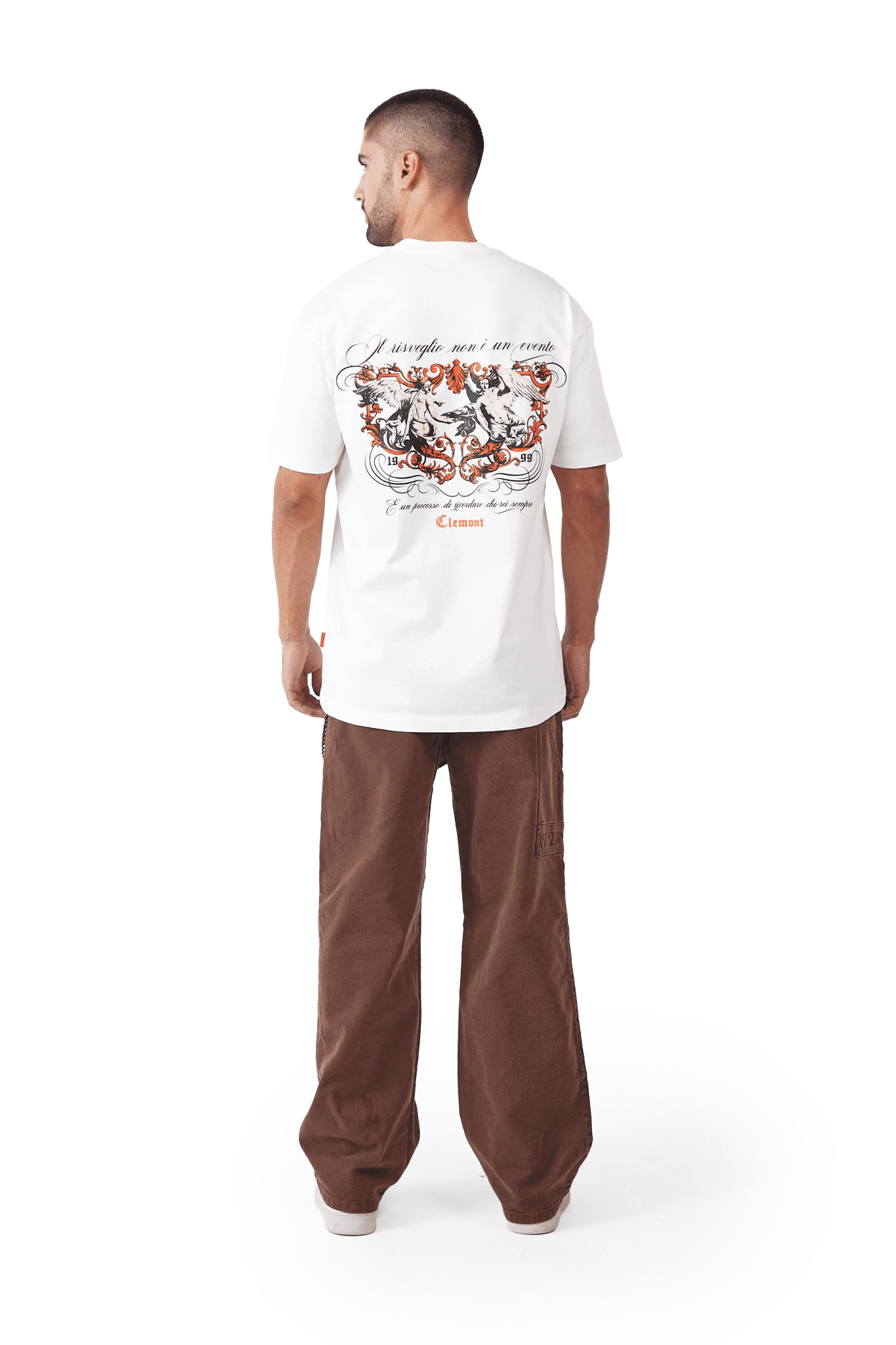 CAMISETA HOMBRE EREBO CREMA CLEMONT - CLEMONT.CO S.A.S.