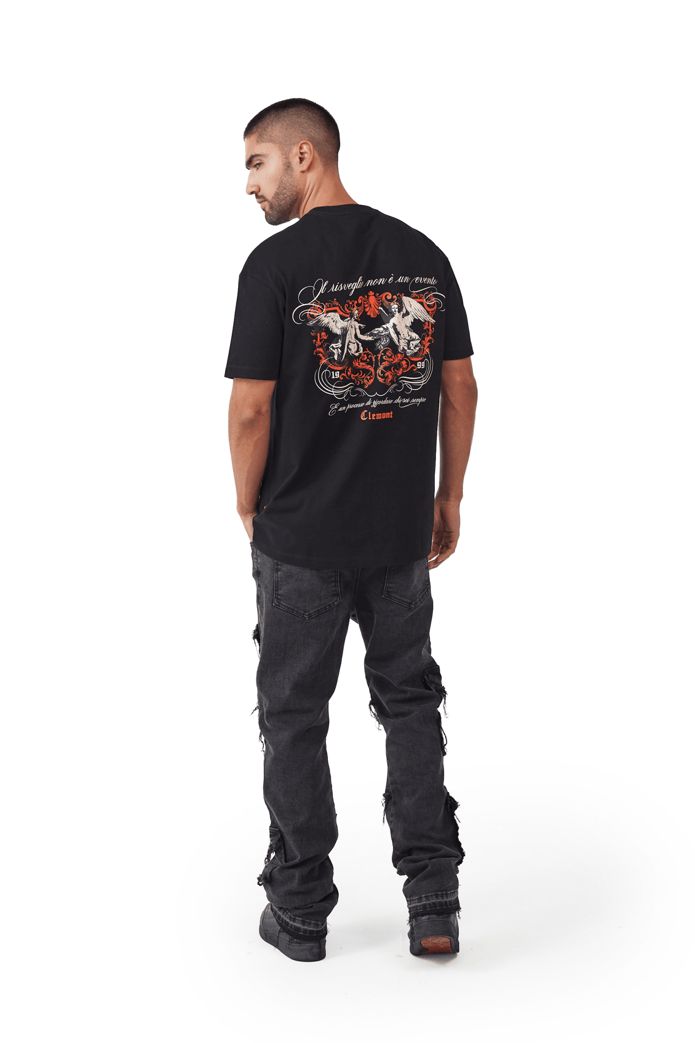 CAMISETA HOMBRE EREBO NEGRO CLEMONT - CLEMONT.CO S.A.S.