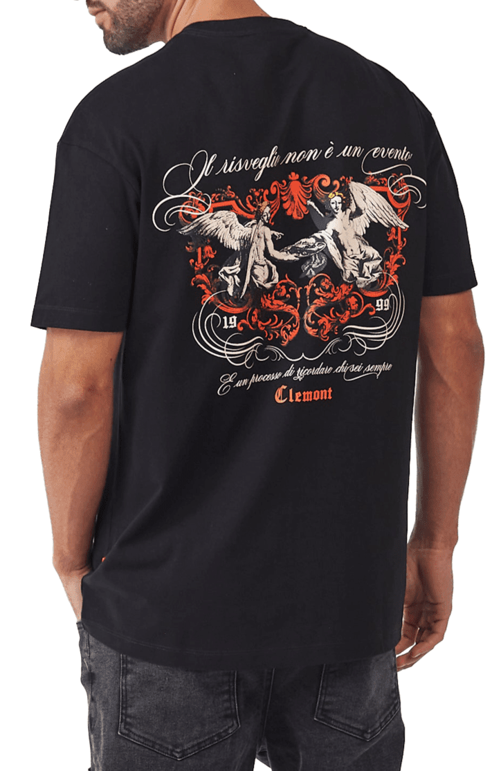 CAMISETA HOMBRE EREBO NEGRO CLEMONT - CLEMONT.CO S.A.S.