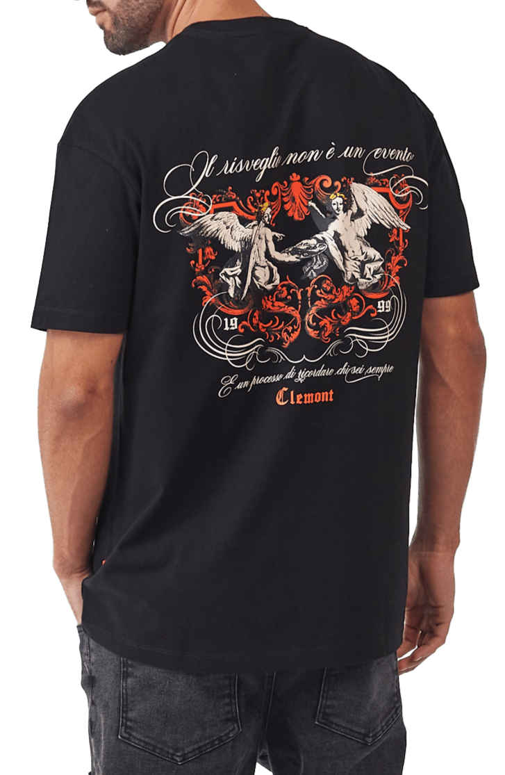 CAMISETA HOMBRE EREBO NEGRO CLEMONT - CLEMONT.CO S.A.S.