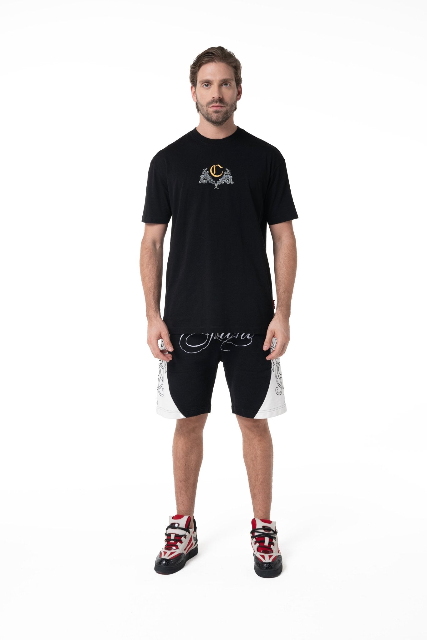 CAMISETA HOMBRE FASCINO NEGRO CLEMONT - Clemont Oficial