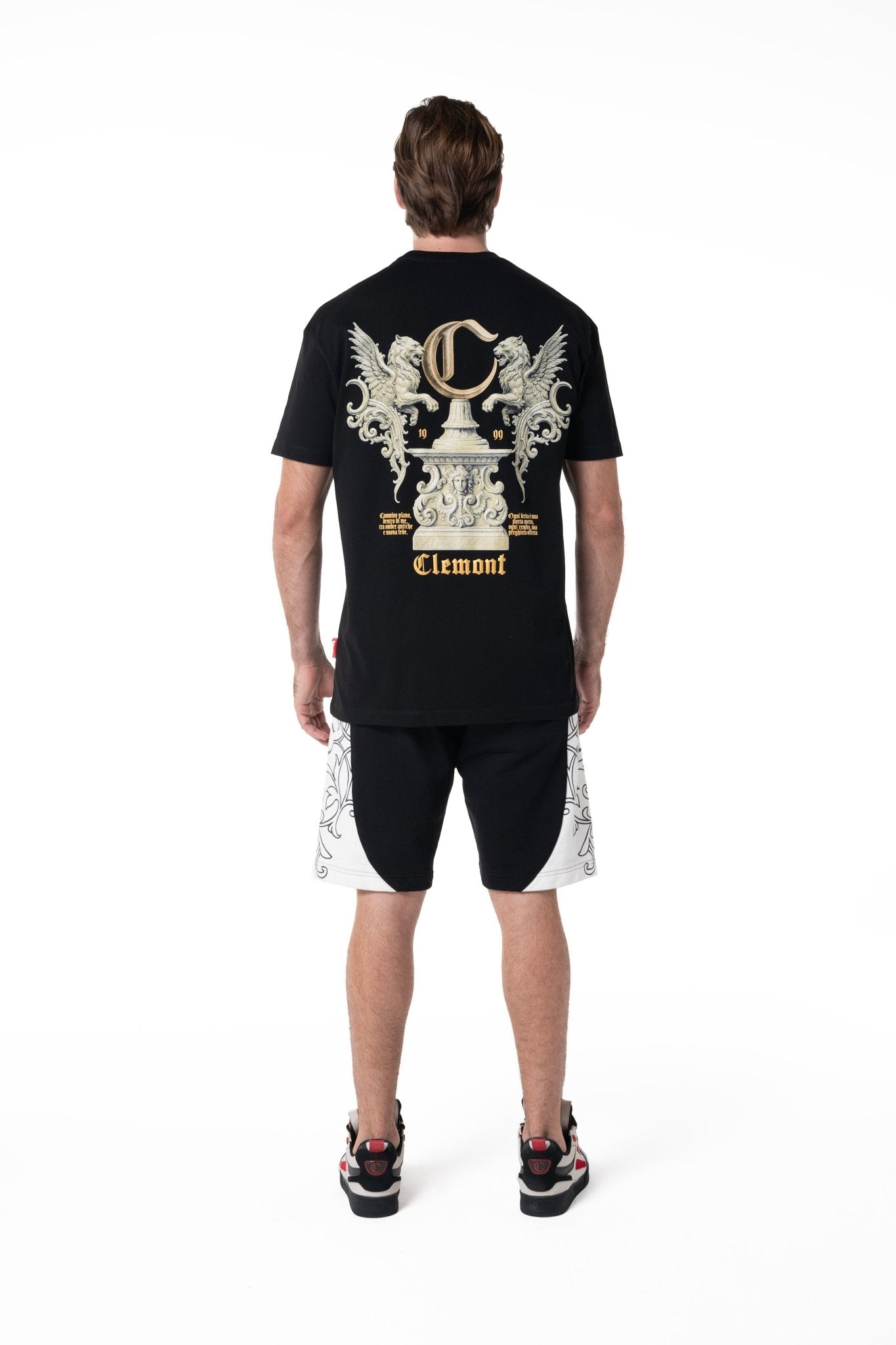 CAMISETA HOMBRE FASCINO NEGRO CLEMONT - Clemont Oficial