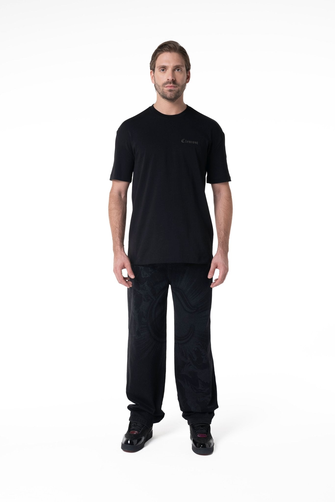 CAMISETA HOMBRE INABISSARE NEGRO CLEMONT - Clemont Oficial