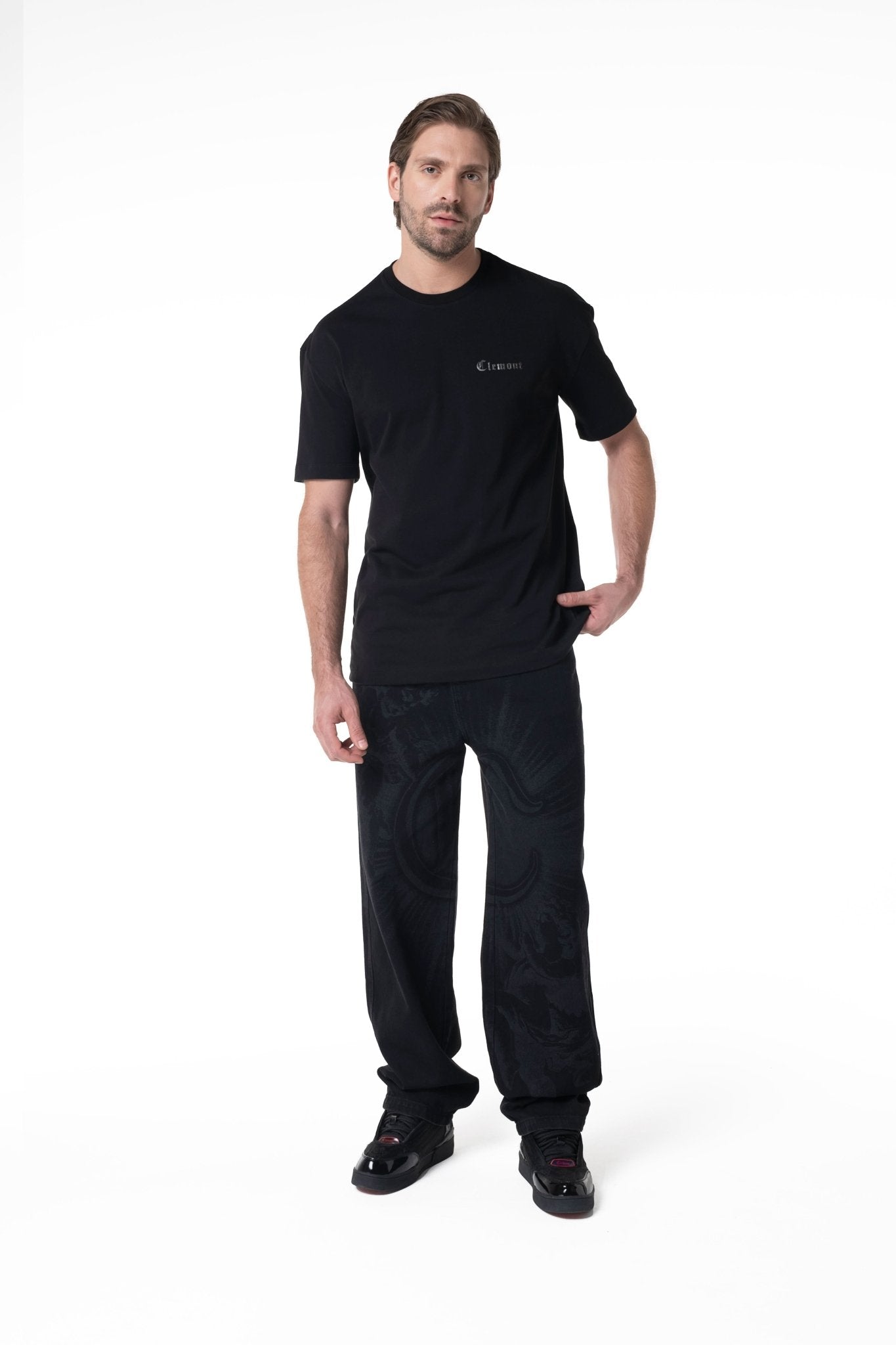 CAMISETA HOMBRE INABISSARE NEGRO CLEMONT - Clemont Oficial