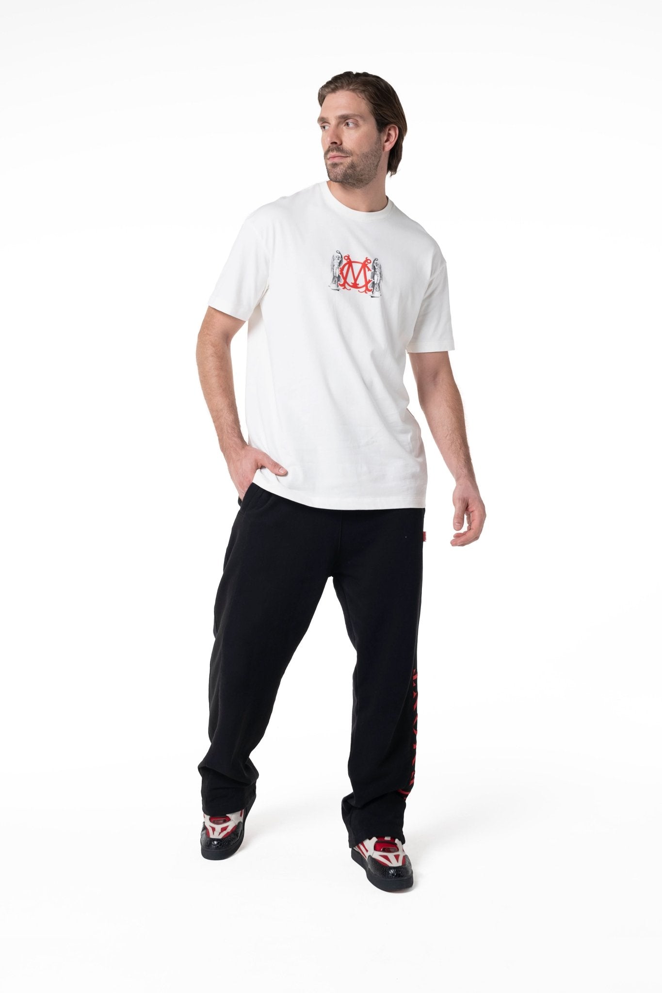 CAMISETA HOMBRE INCRESPATURA CREMA CLEMONT - Clemont Oficial