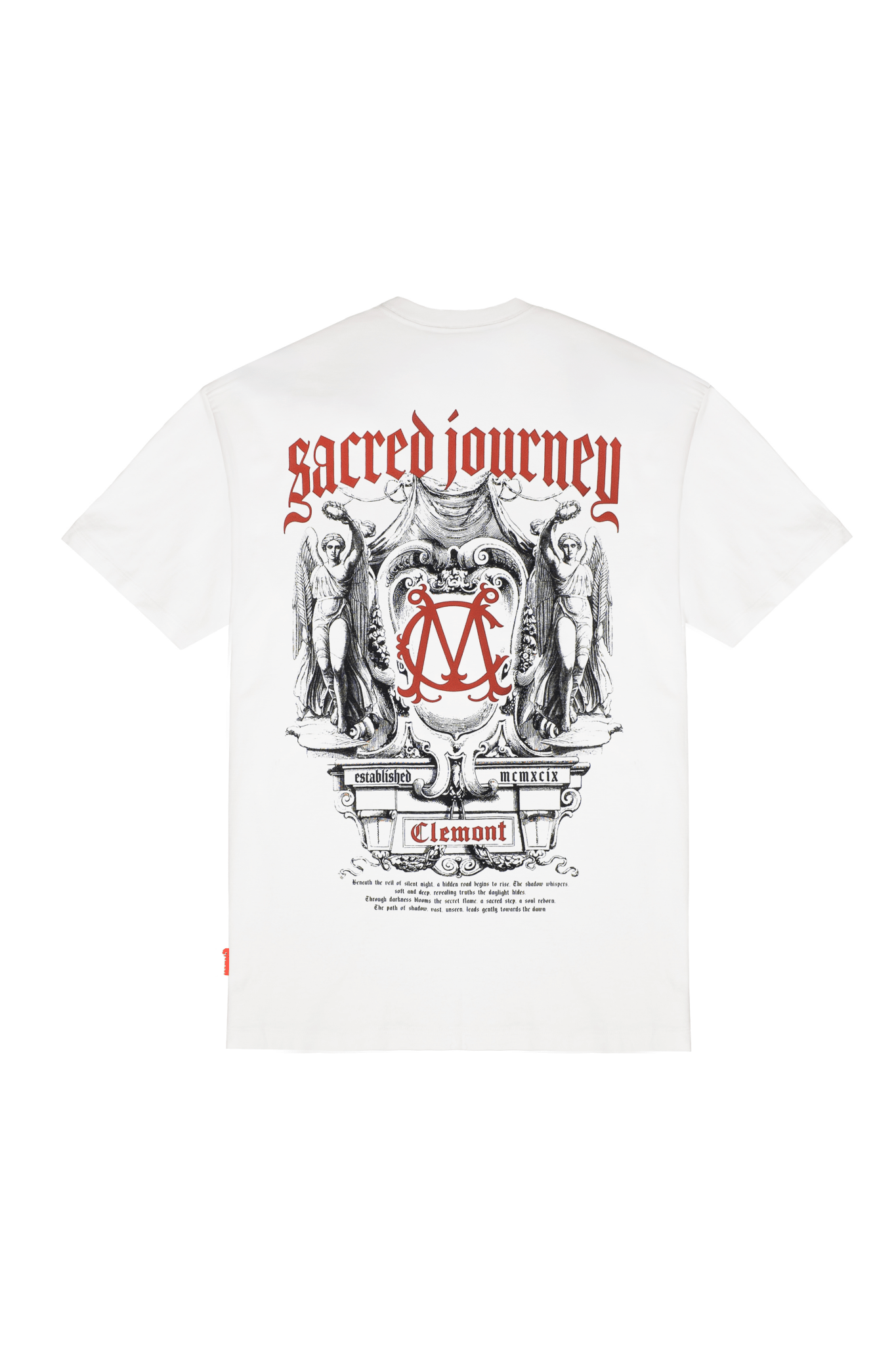CAMISETA HOMBRE INCRESPATURA CREMA CLEMONT - Clemont Oficial