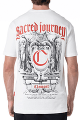 CAMISETA HOMBRE INCRESPATURA CREMA CLEMONT - Clemont Oficial