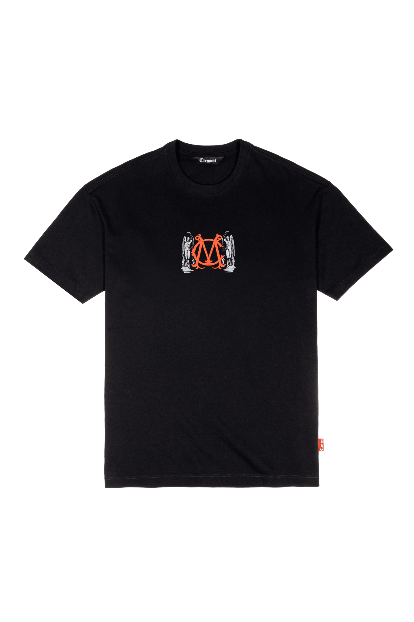 CAMISETA HOMBRE INCRESPATURA NEGRO CLEMONT - Clemont Oficial