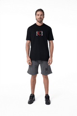CAMISETA HOMBRE INCRESPATURA NEGRO CLEMONT - Clemont Oficial