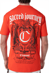 CAMISETA HOMBRE INCRESPATURA ROJA CLEMONT - Clemont Oficial