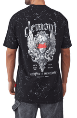 CAMISETA HOMBRE MACCHIA NEGRO CLEMONT - Clemont Oficial