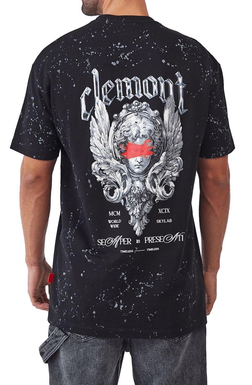 CAMISETA HOMBRE MACCHIA NEGRO CLEMONT - CLEMONT.CO S.A.S.