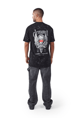 CAMISETA HOMBRE MACCHIA NEGRO CLEMONT - Clemont Oficial