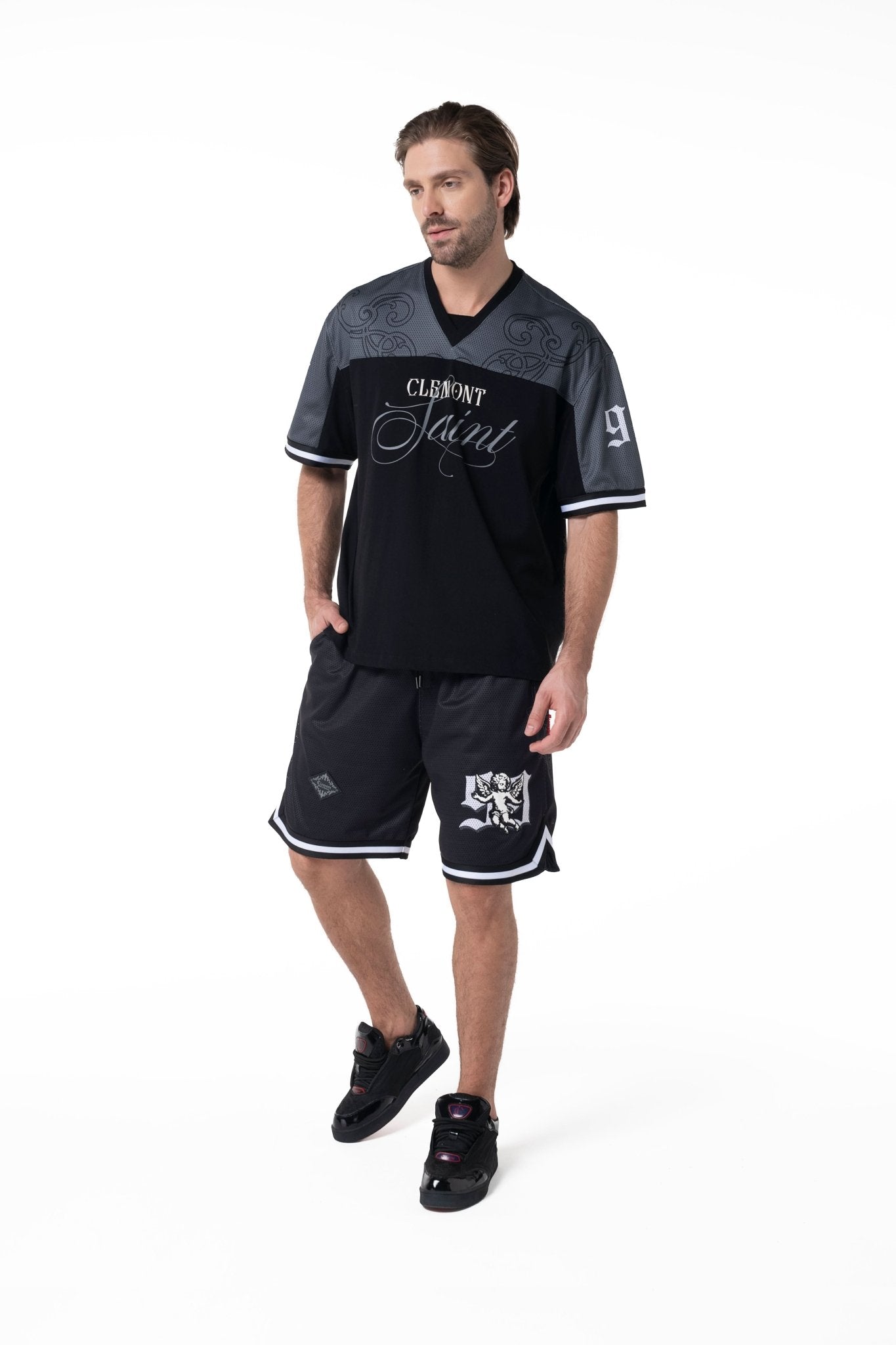 CAMISETA HOMBRE OCCULTO NEGRO CLEMONT - Clemont Oficial