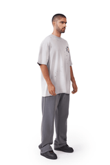 CAMISETA HOMBRE OVERSIZED DISORDINE GRIS CLEMONT - CLEMONT.CO S.A.S.