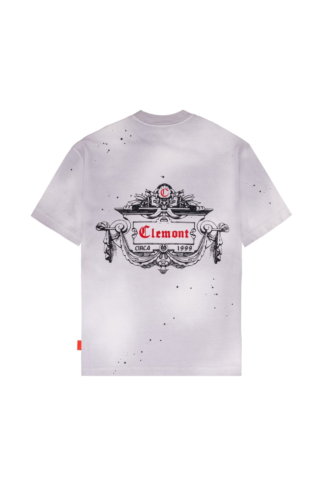 CAMISETA HOMBRE OVERSIZED DISORDINE GRIS CLEMONT - CLEMONT.CO S.A.S.