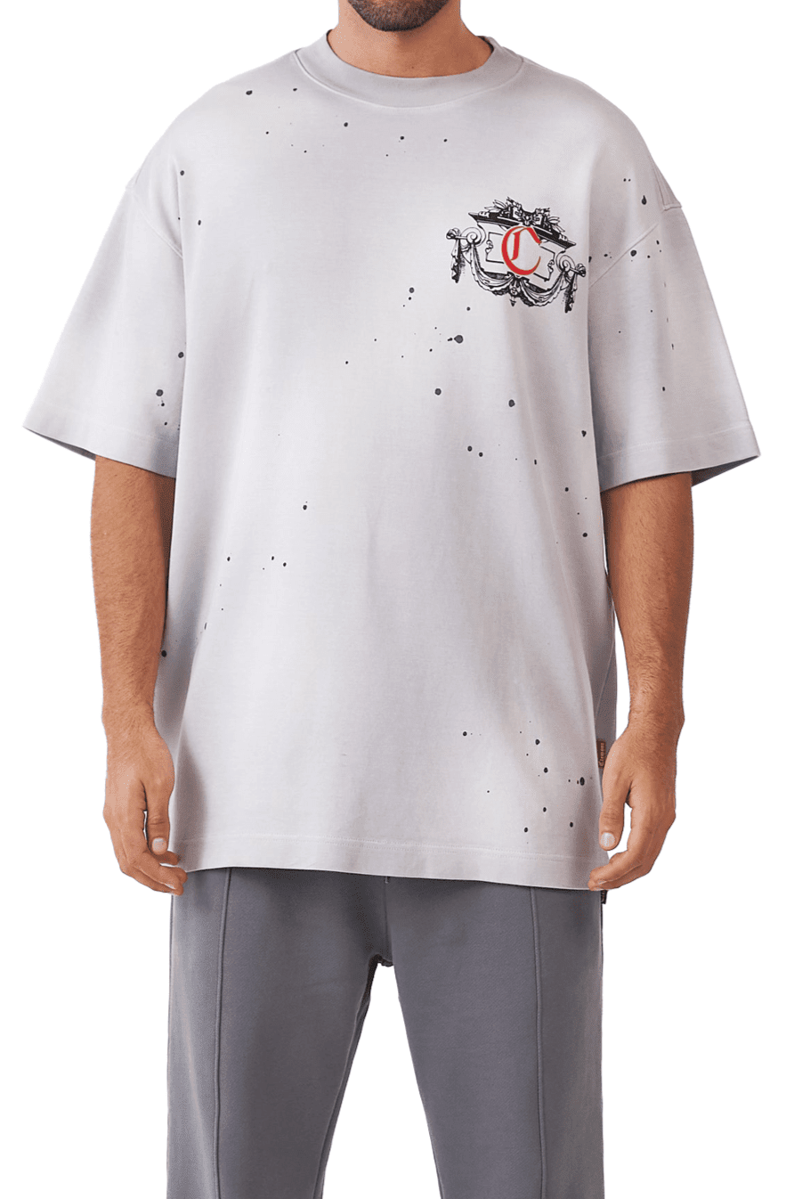 CAMISETA HOMBRE OVERSIZED DISORDINE GRIS CLEMONT - CLEMONT.CO S.A.S.