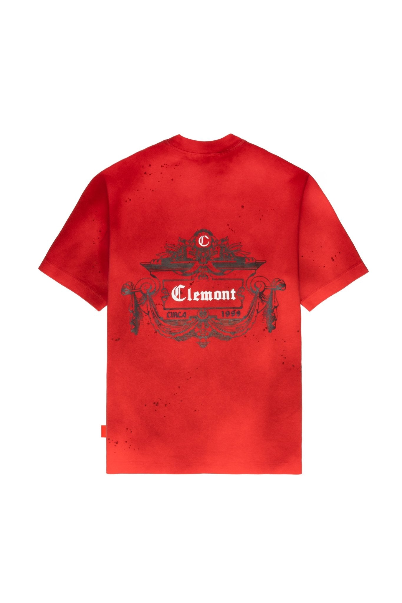 CAMISETA HOMBRE OVERSIZED DISORDINE ROJO CLEMONT - CLEMONT.CO S.A.S.