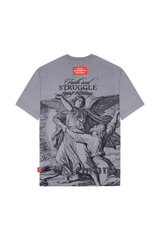 CAMISETA HOMBRE OVERSIZED PATEMA GRIS OSCURO CLEMONT - CLEMONT.CO S.A.S.