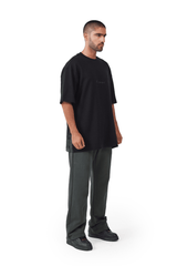CAMISETA HOMBRE OVERSIZED PATEMA NEGRO CLEMONT - CLEMONT.CO S.A.S.