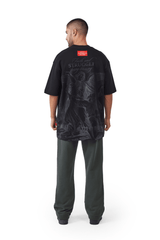 CAMISETA HOMBRE OVERSIZED PATEMA NEGRO CLEMONT - CLEMONT.CO S.A.S.