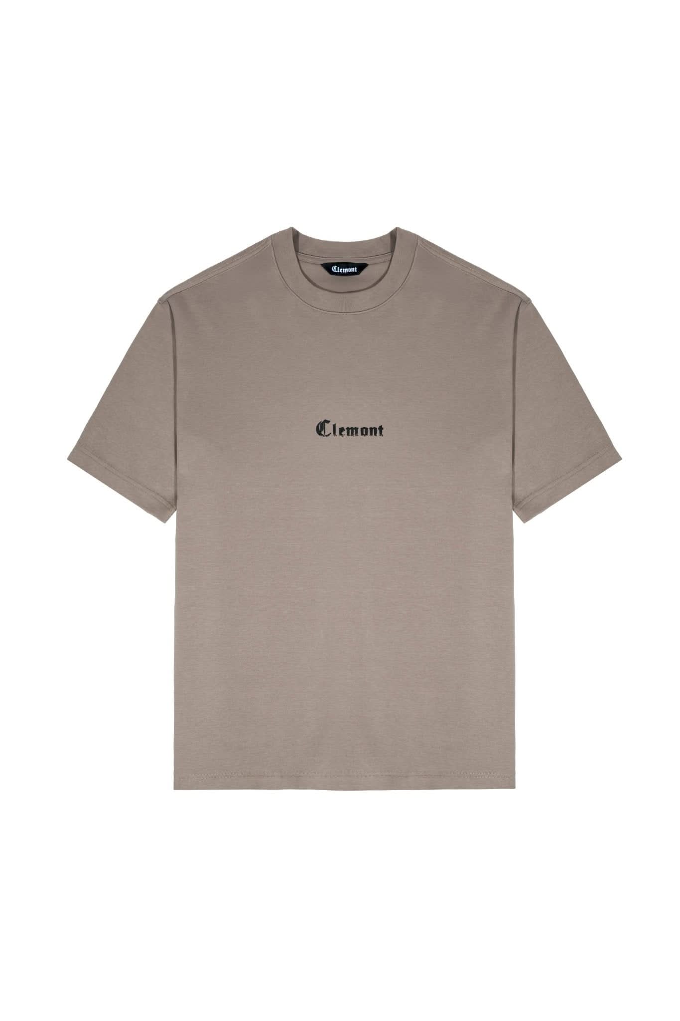 CAMISETA HOMBRE OVERSIZED PATEMA TAUPE CLEMONT - CLEMONT.CO S.A.S.