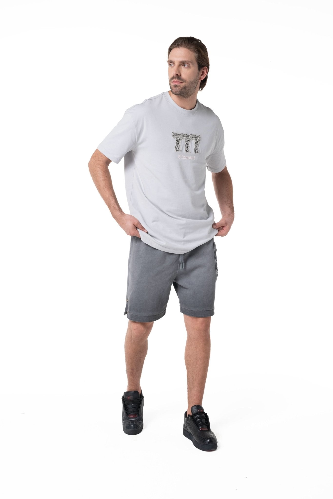 CAMISETA HOMBRE RECESSO GRIS OSCURO CLEMONT - Clemont Oficial