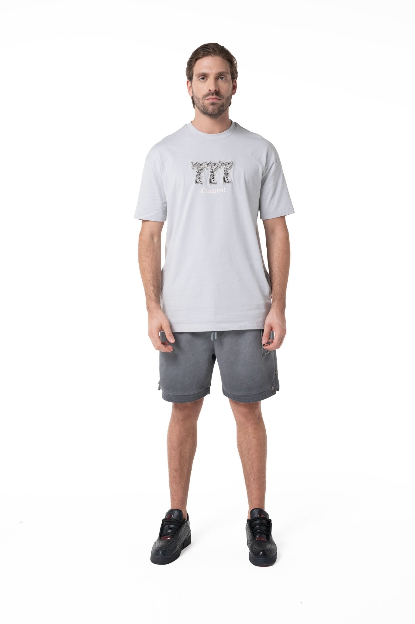 CAMISETA HOMBRE RECESSO GRIS OSCURO CLEMONT - Clemont Oficial