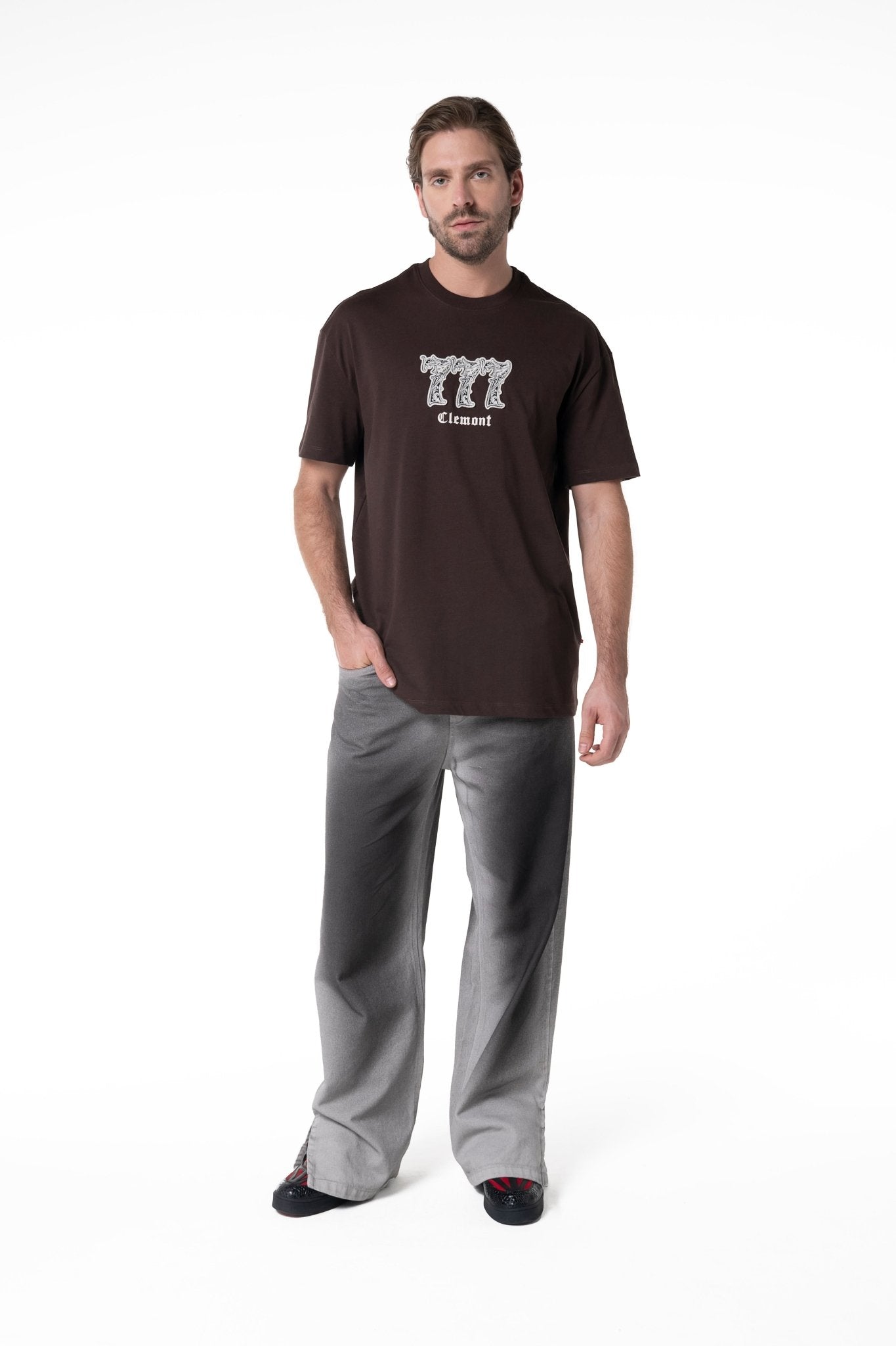 CAMISETA HOMBRE RECESSO MOCCA CLEMONT - Clemont Oficial