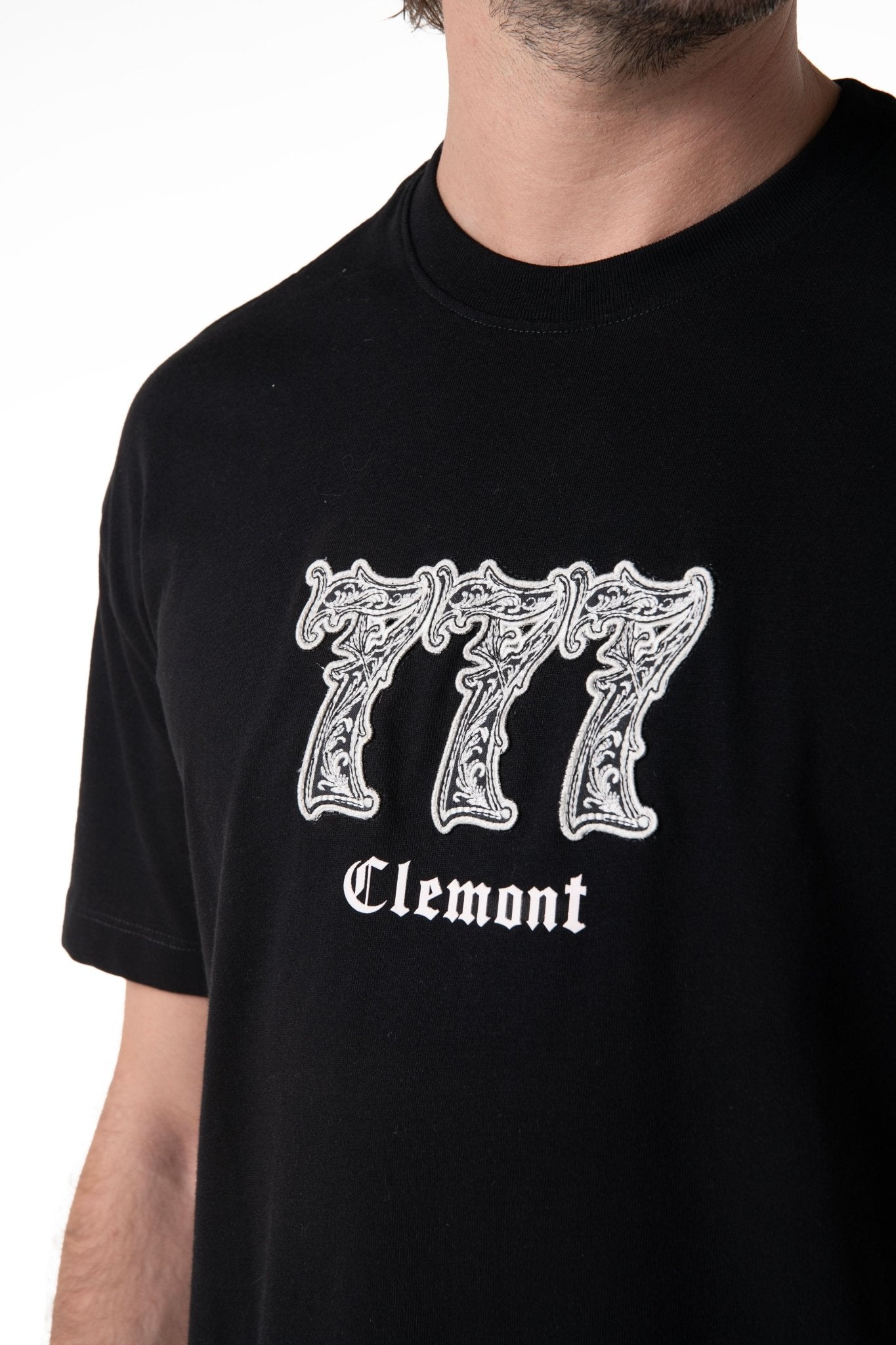 CAMISETA HOMBRE RECESSO NEGRO CLEMONT - Clemont Oficial