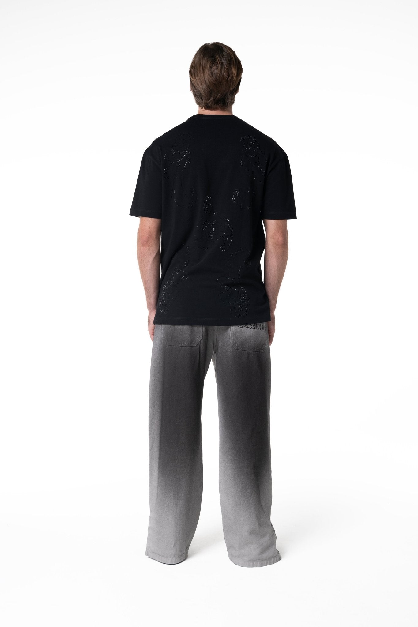 CAMISETA HOMBRE RILASCIO NEGRO CLEMONT - Clemont Oficial