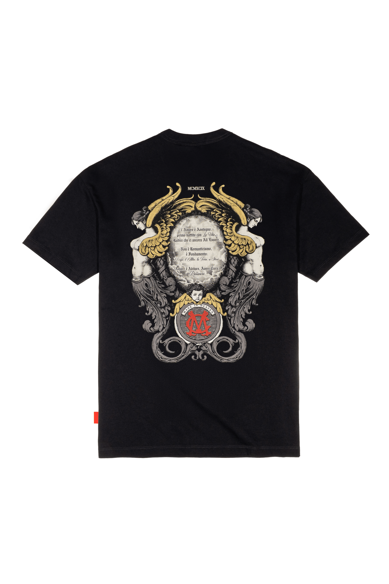 CAMISETA HOMBRE SPIGA NEGRO CLEMONT - Clemont Oficial