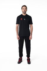 CAMISETA HOMBRE SPOGLIA NEGRO CLEMONT - Clemont Oficial