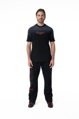 CAMISETA HOMBRE VELARIO NEGRO CLEMONT - Clemont Oficial