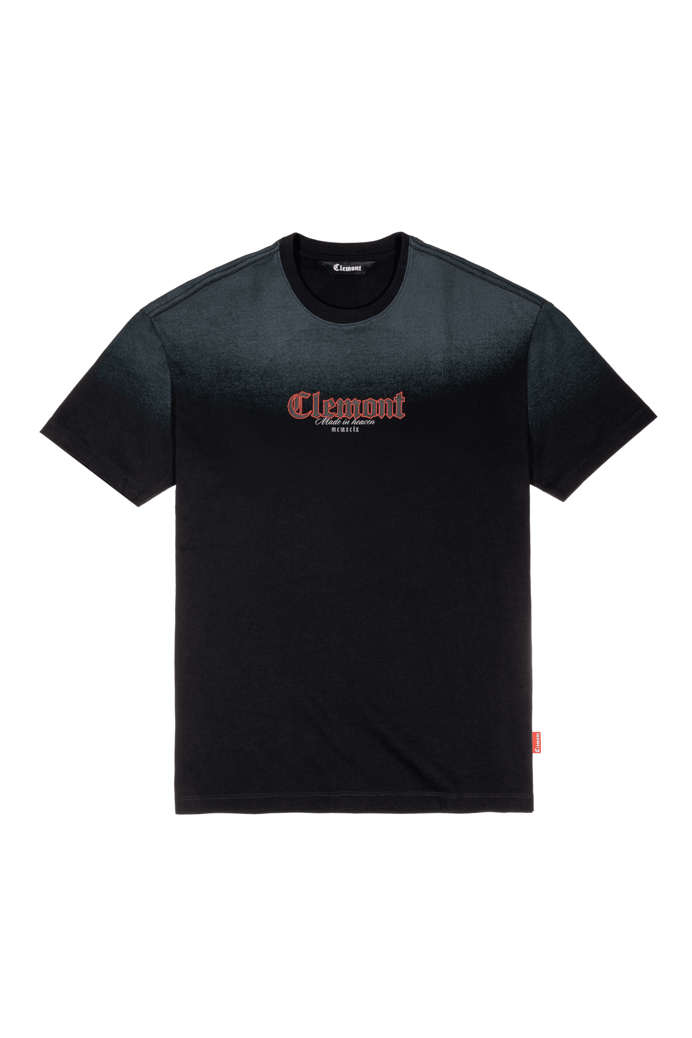 CAMISETA HOMBRE VELARIO NEGRO CLEMONT - Clemont Oficial