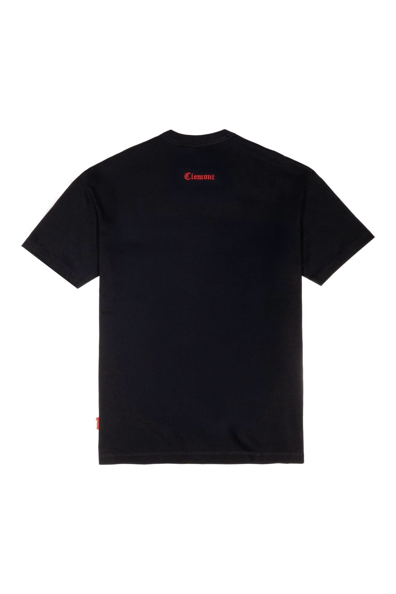 CAMISETA MASCULINA AFFIDARE NEGRO CLEMONT - Clemont Oficial