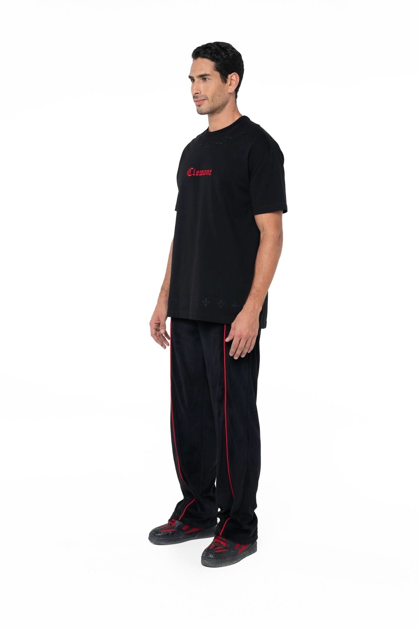 CAMISETA MASCULINA AFFIDARE NEGRO CLEMONT - Clemont Oficial