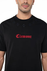 CAMISETA MASCULINA AFFIDARE NEGRO CLEMONT - Clemont Oficial