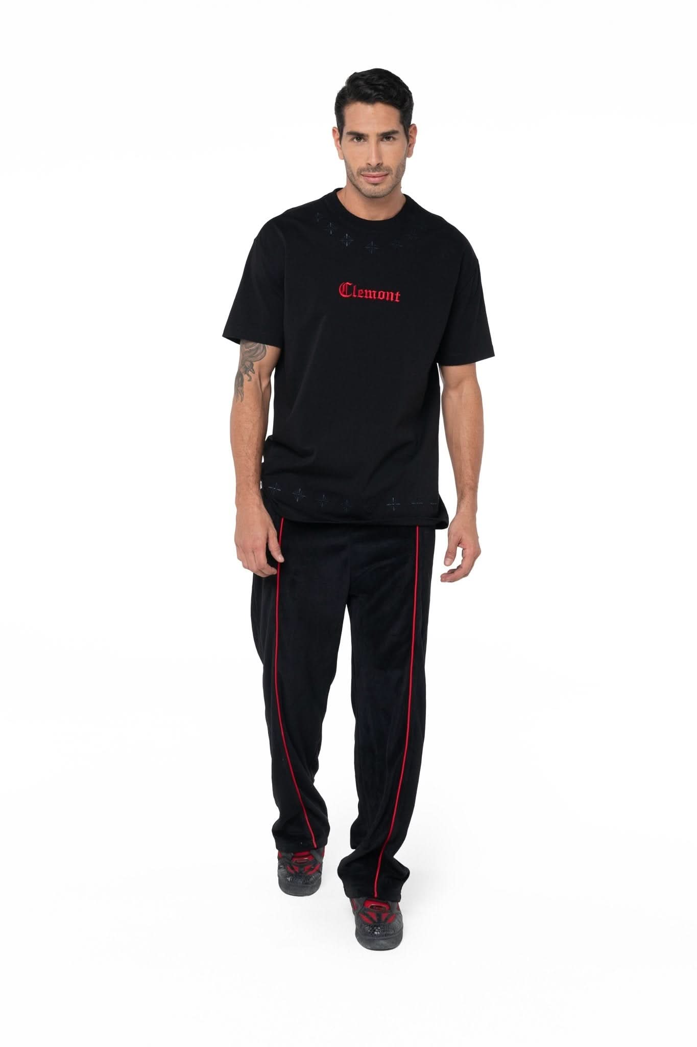 CAMISETA MASCULINA AFFIDARE NEGRO CLEMONT - Clemont Oficial