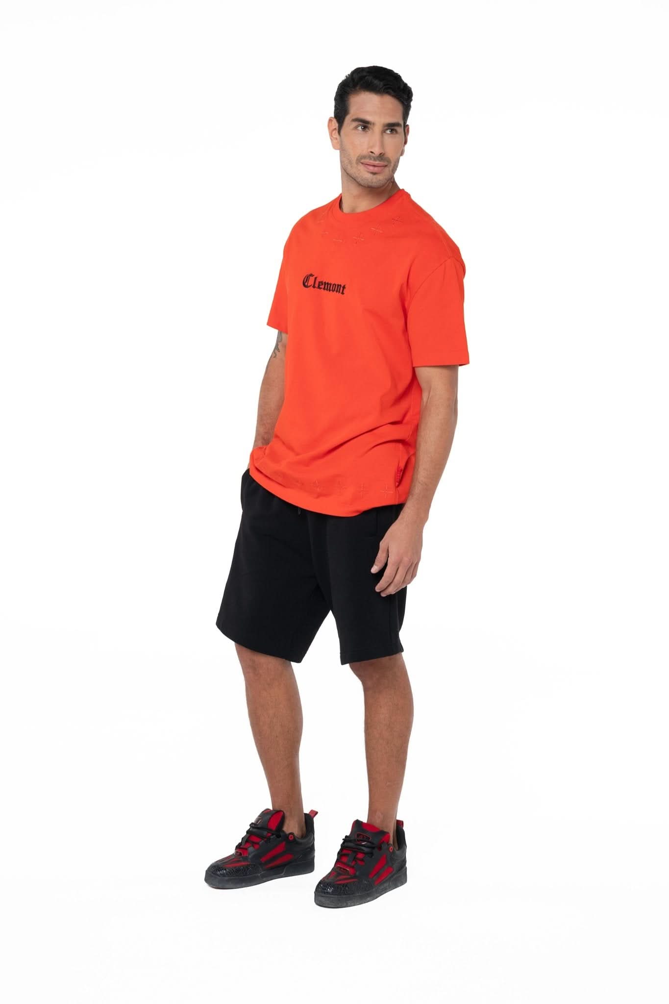 CAMISETA MASCULINA AFFIDARE ROJO CLEMONT - Clemont Oficial