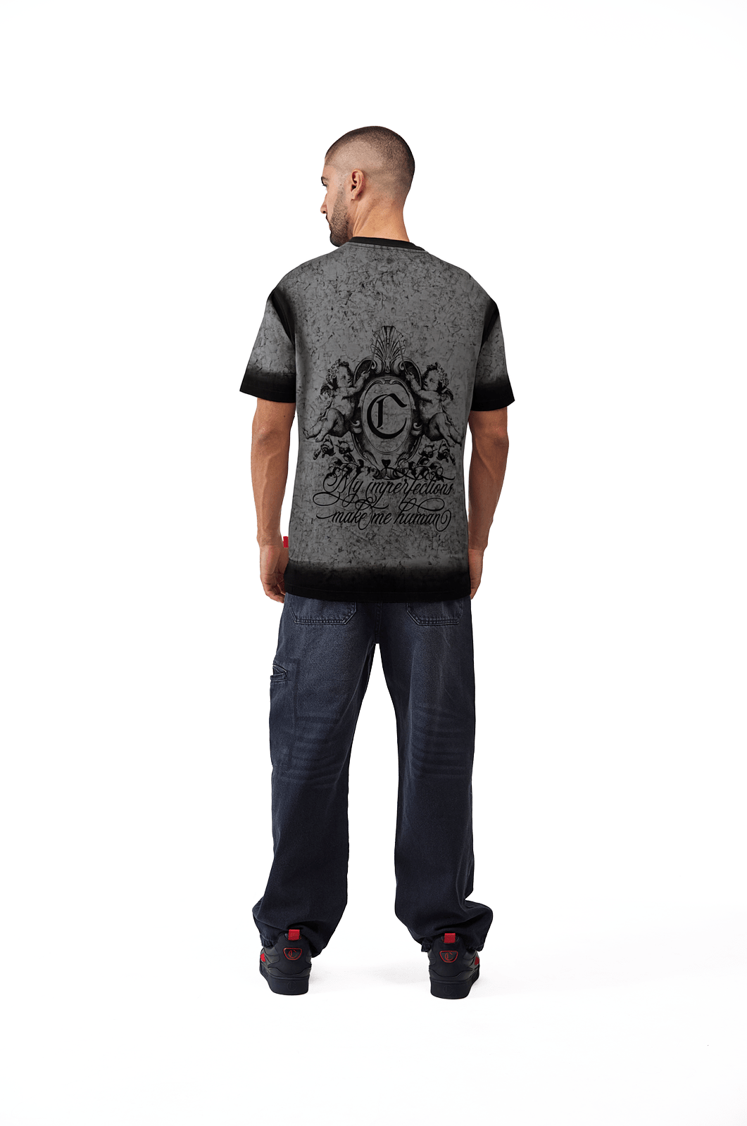 CAMISETA MASCULINA CAUTELA GRIS CLEMONT - Clemont Oficial