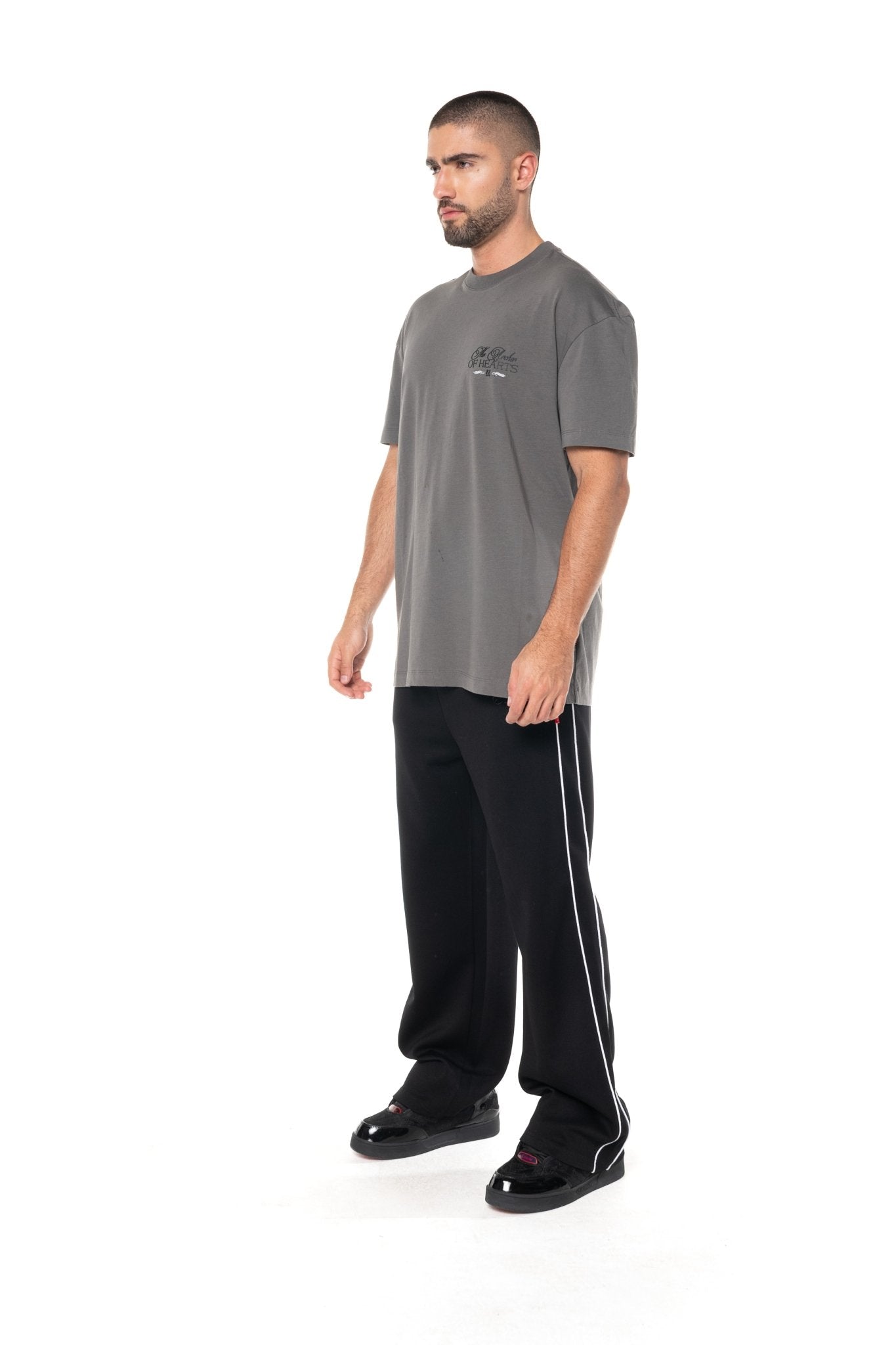 CAMISETA MASCULINA DIMORA GRIS OSCURO CLEMONT - Clemont Oficial