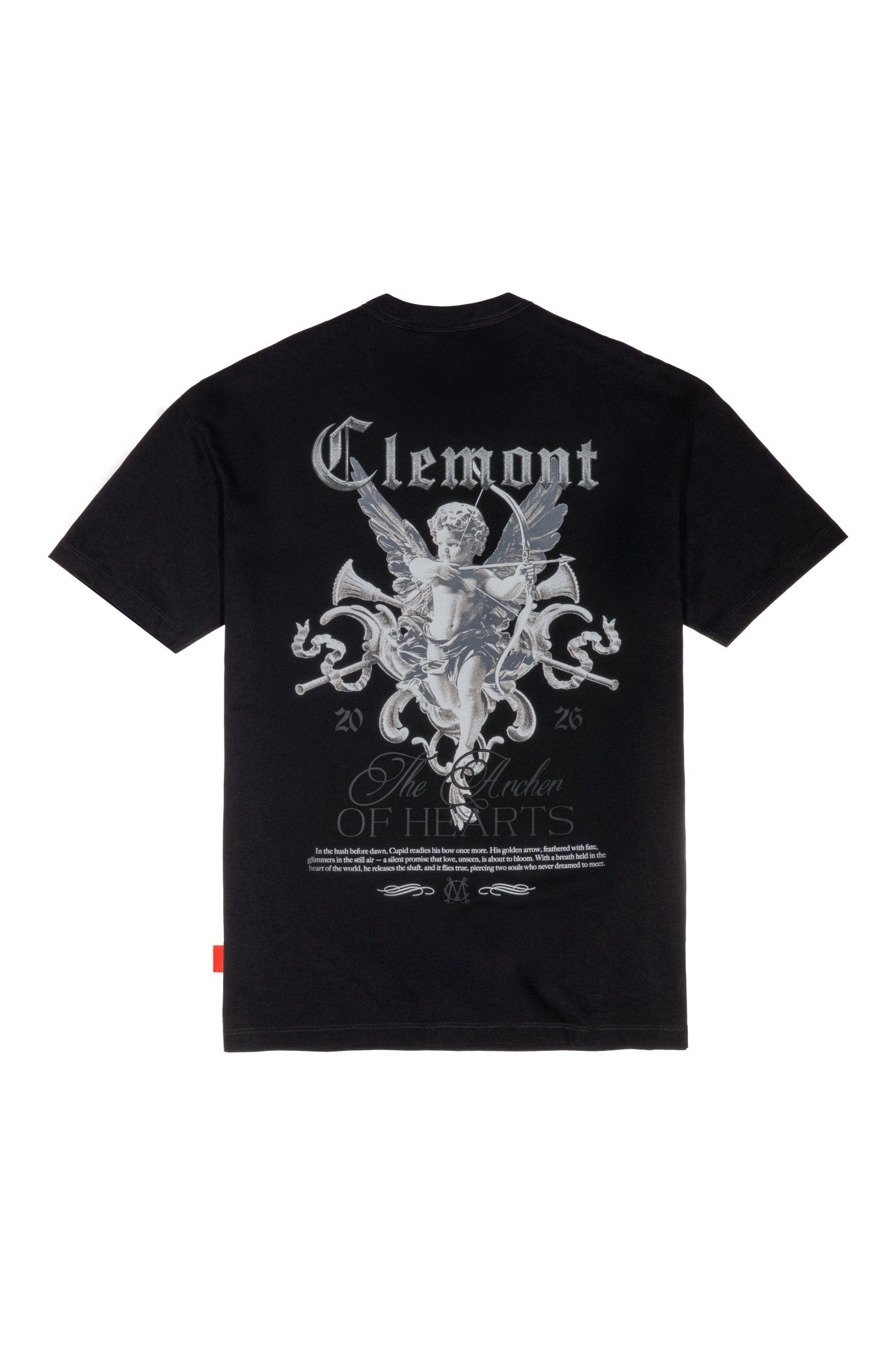 CAMISETA MASCULINA DIMORA NEGRO CLEMONT - Clemont Oficial