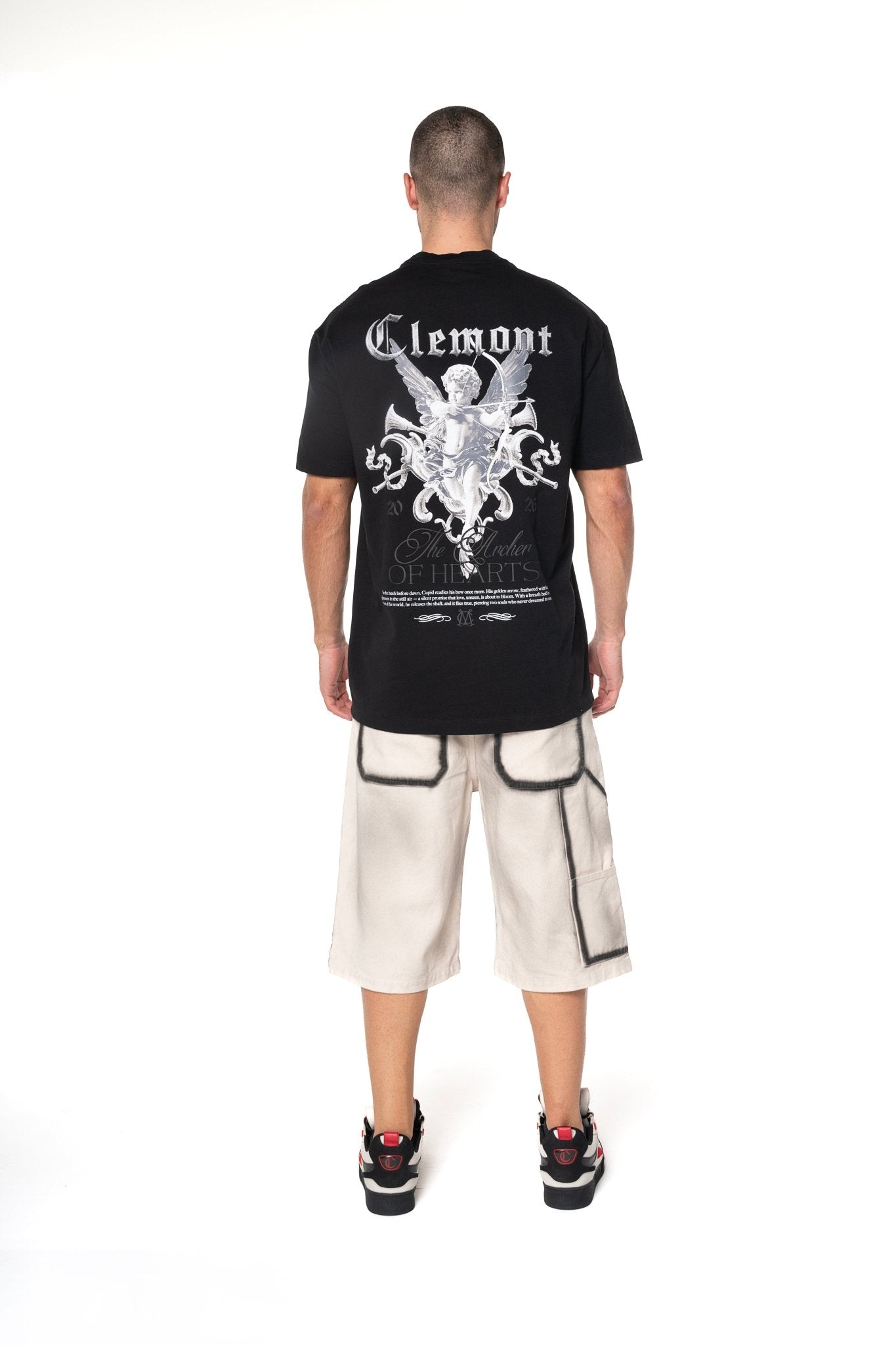 CAMISETA MASCULINA DIMORA NEGRO CLEMONT - Clemont Oficial