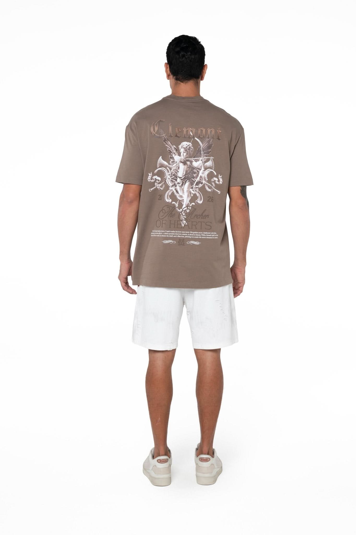 CAMISETA MASCULINA DIMORA TAUPE CLEMONT - Clemont Oficial