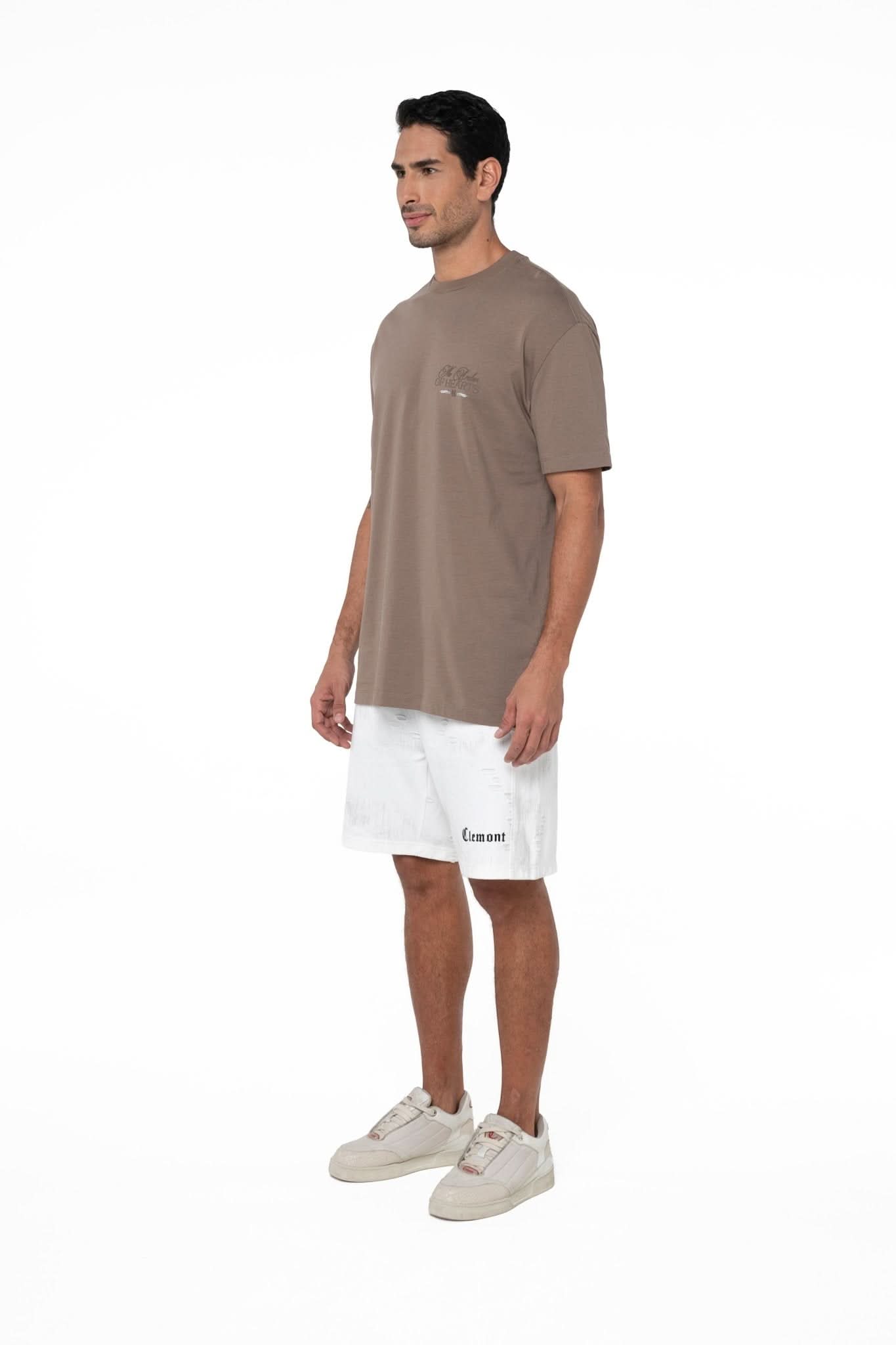 CAMISETA MASCULINA DIMORA TAUPE CLEMONT - Clemont Oficial